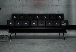 键盘沙发