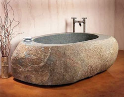 天然石浴缸